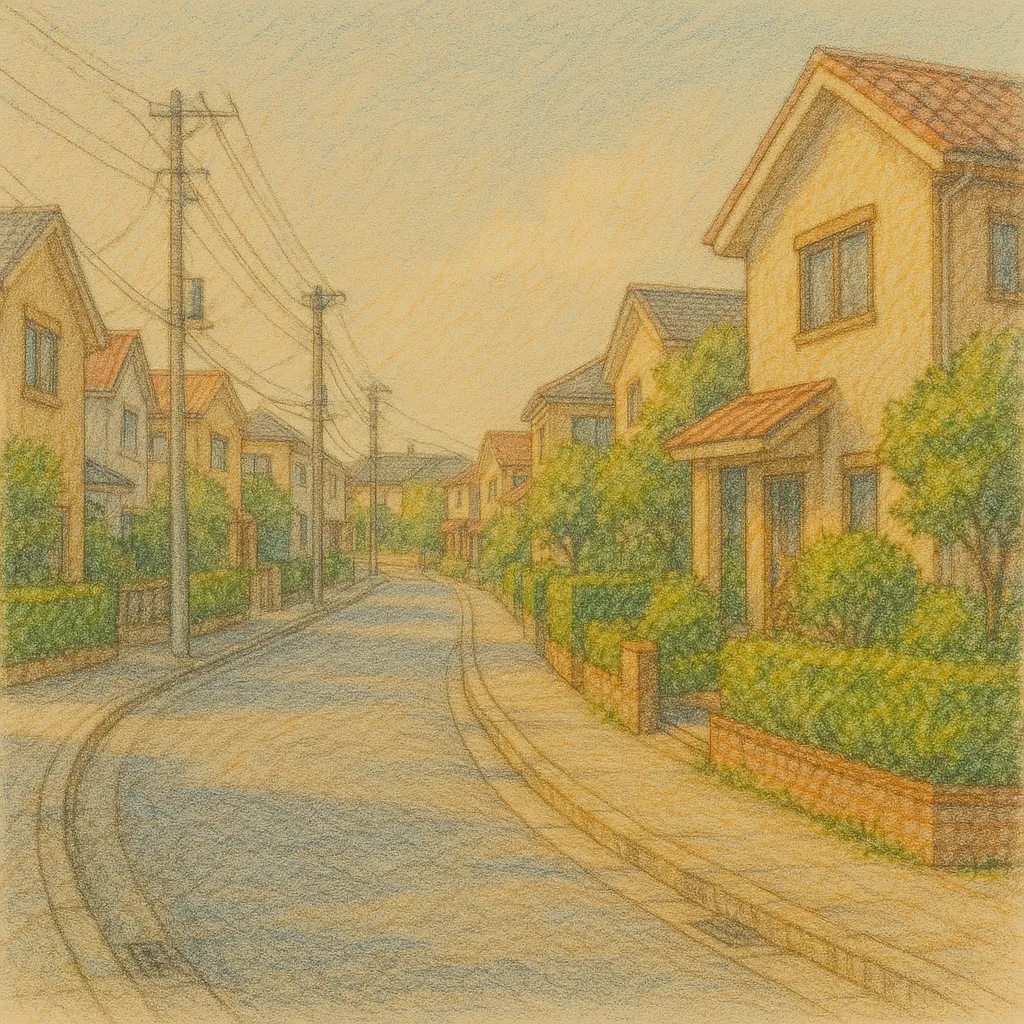 浦安の穏やかな街並み
